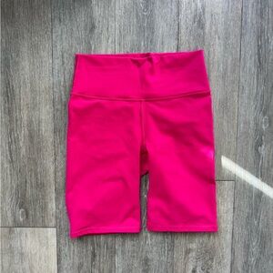 Fabletics Hot Pink PowerHold Shorts - Small